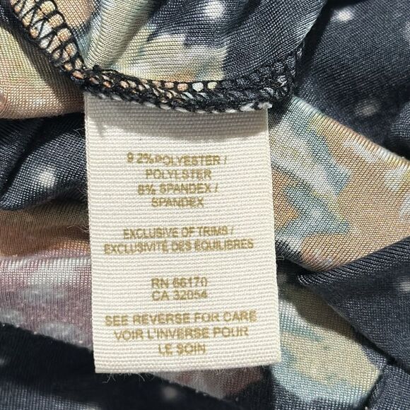 Free People Twist Halter Floral and Polka Dot Maxi Dress Sz S - Picture 16 of 16